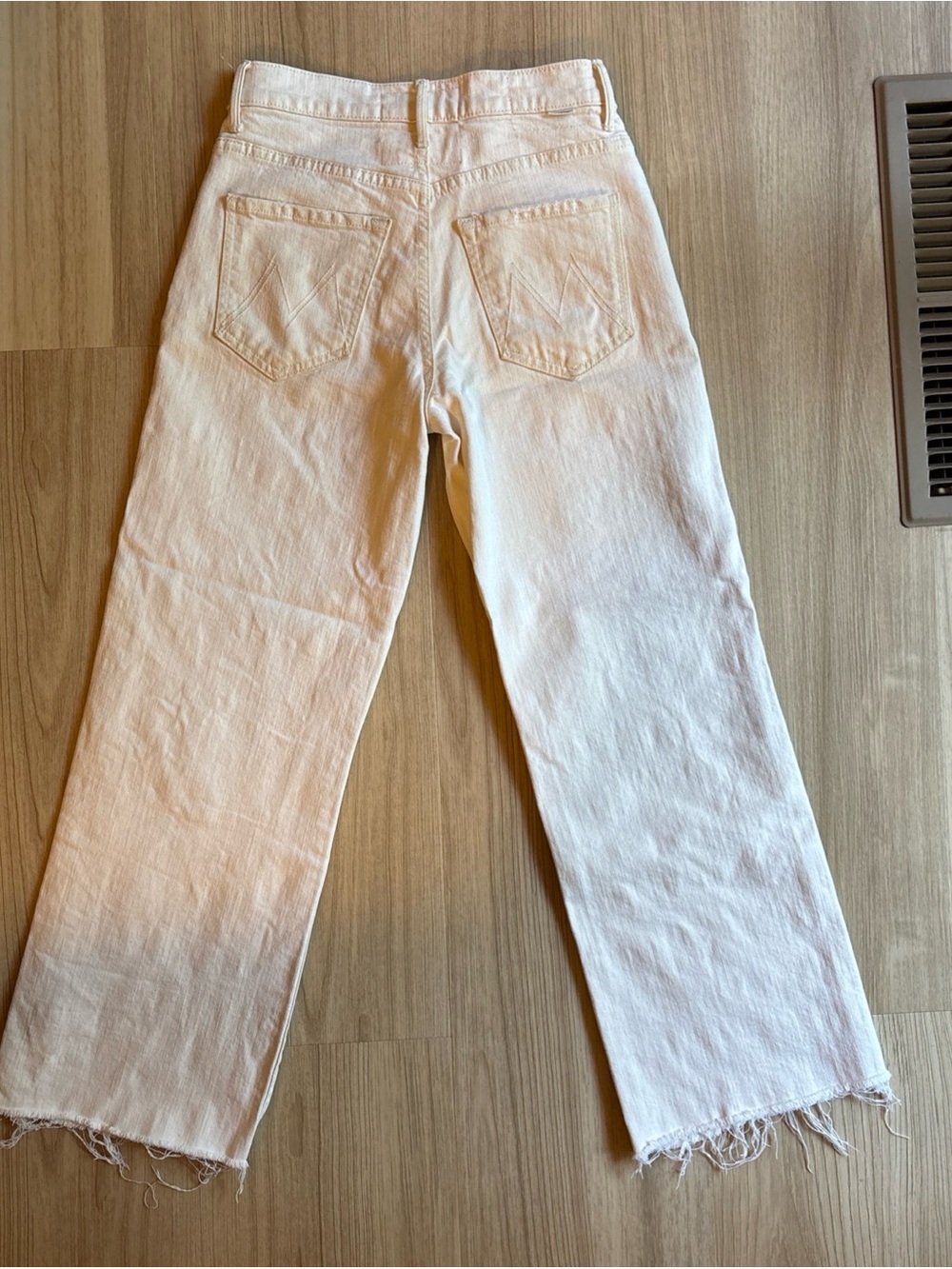 MOTHER The Mid-Rise Maven Ankle Fray Jeans size 24 - Picture 3 of 6